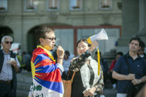 Uebergabe Tibet Petition